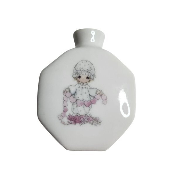 Precious Moments Ceramic Bud Vase You Have Touched So Many Hearts Enesco Japan - Picture 1 of 4